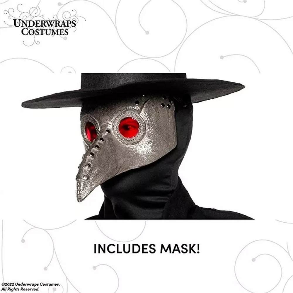 Mens Plague Doctor Costume - O.S