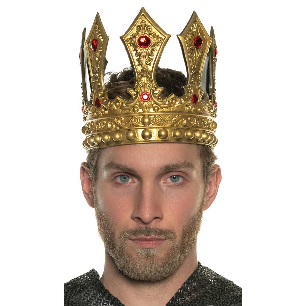 King's Foam Crown with Jewels