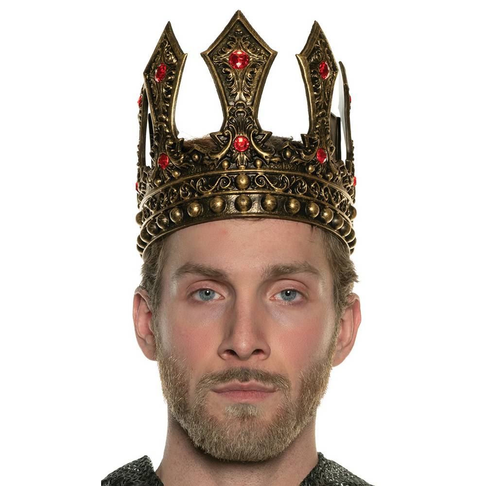 King's Foam Crown with Jewels