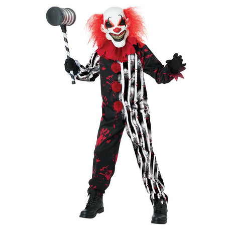 Maniac Clown child costume