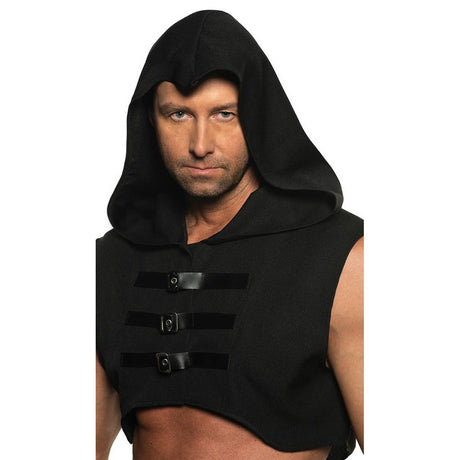 Renaissance Hooded Cowl Vest