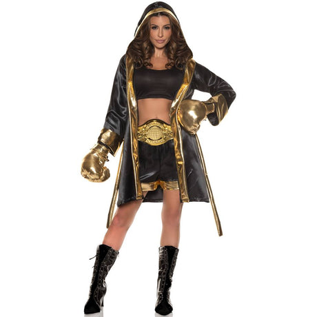 Costume de boxeuse pour femme - Attraction principale
