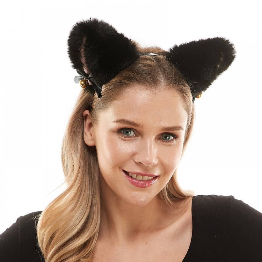 Furry Animal Cat Ears Headband