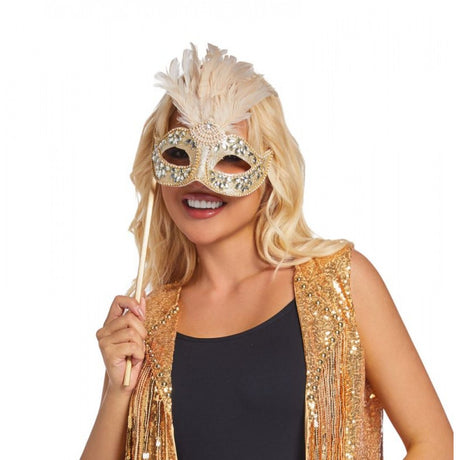 gold-feather-masquerade-stick-mask