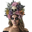 skull-floral-headband