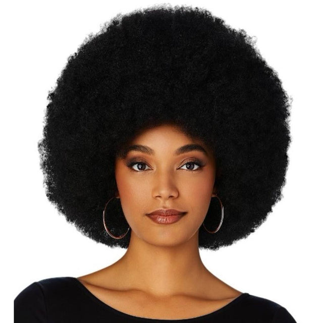 black-afro-wig