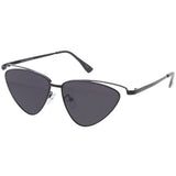 Unisex Sunglasses Metal Medium Triangular Frame