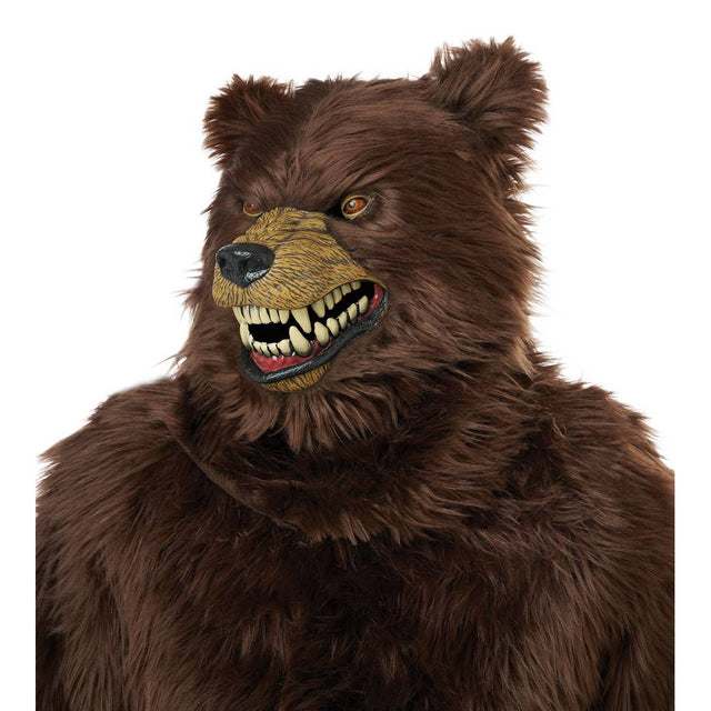 Grizzly Bear ani-motion Mask with moving jaw