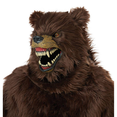 Grizzly Bear ani-motion Mask with moving jaw