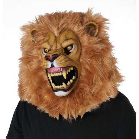 Lion ani-motion Mask with moving jaw