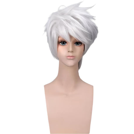 Short White Wig, Kakashi, Hatake Wig
