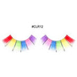 Rainbow Colorful Eyelashes,Clown