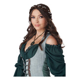 Halo braids, Hair Ornament, medieval