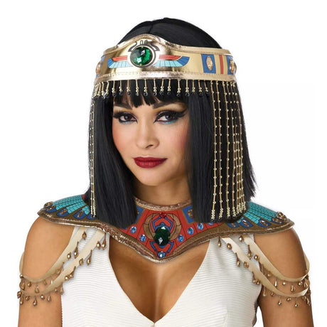 Jewel of the nile Wig,Cleopatre, Queen, Egypt