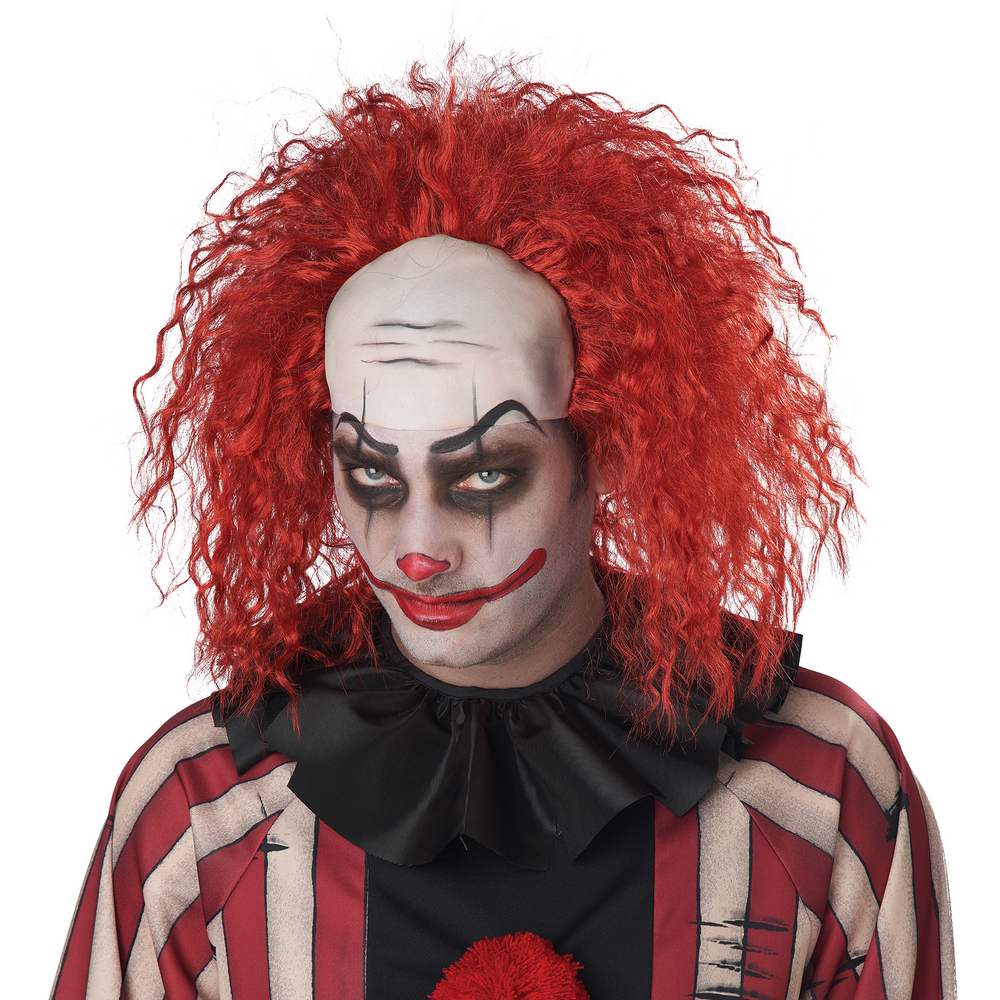 Clown Pattern Baldness Wig