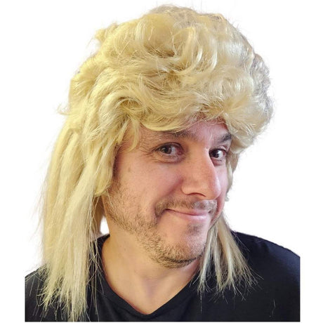 Mullet Muncher Wig Blond