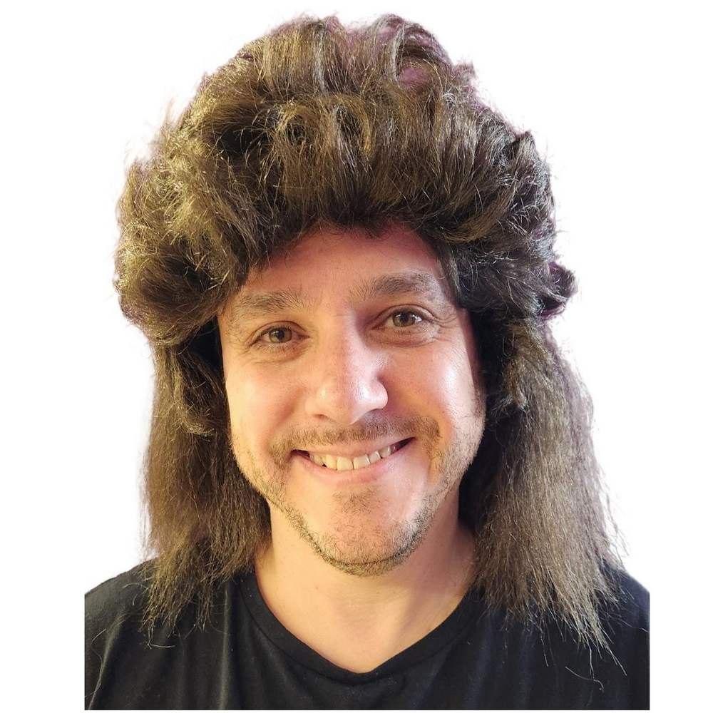 Mullet Muncher Wig Brown