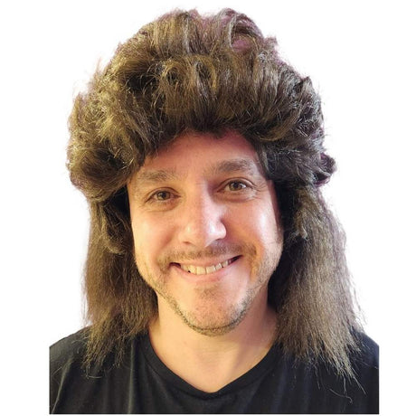 Mullet Muncher Wig Brown