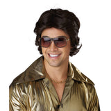 70's feathered & flashy wig_ 7125-125