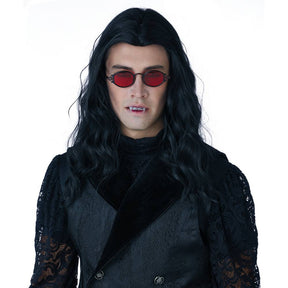 Men long wavy cosplay wig_ 7125-149