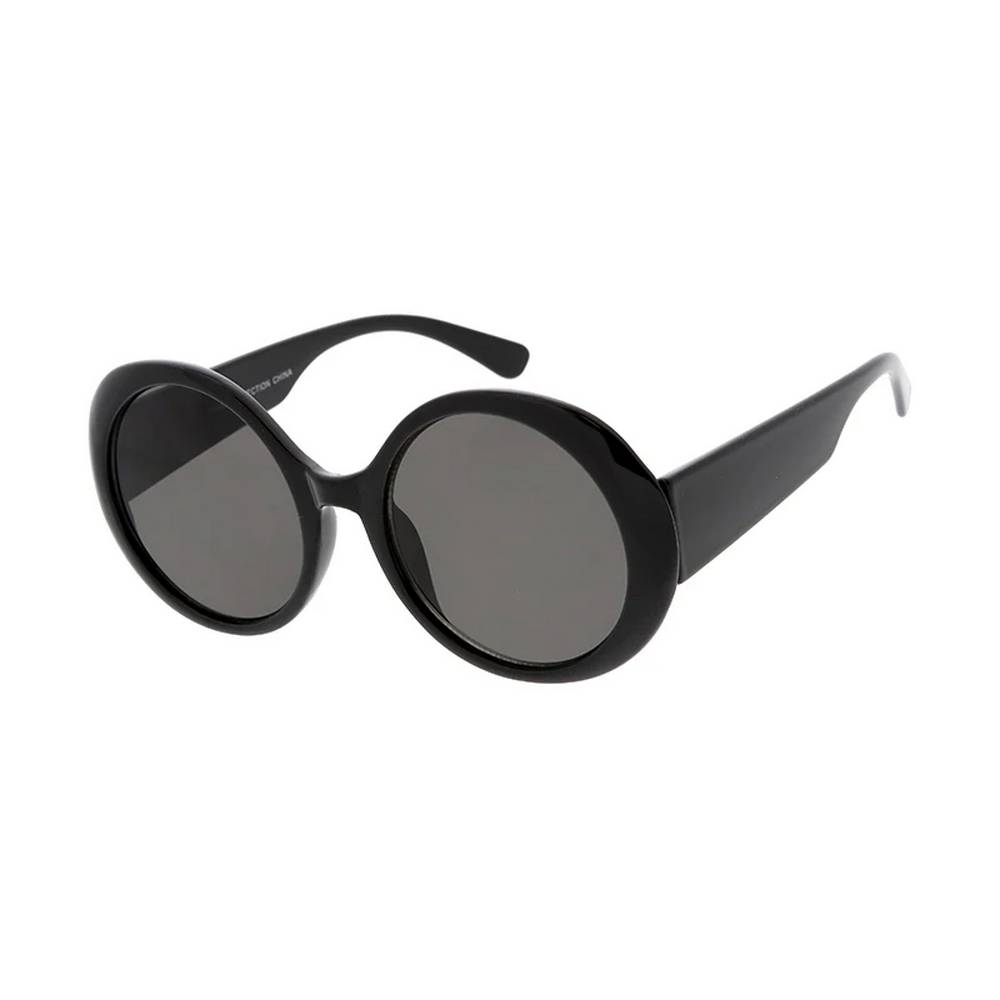 Large Rounded vintage Sunglasses Plastic Frame - Assorted