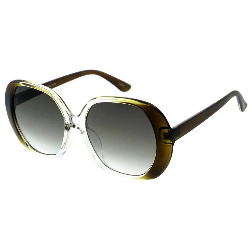 Women's Plastic Large Geometrical Frame