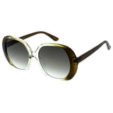 Women's Plastic Large Geometrical Frame