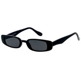 Small Rectangular Sunglasses with Plastic Frame - Assorted