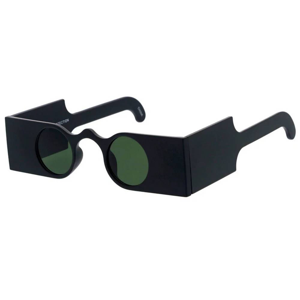 Unisex Plastic Small Rectangular Sunglasses - Assorted