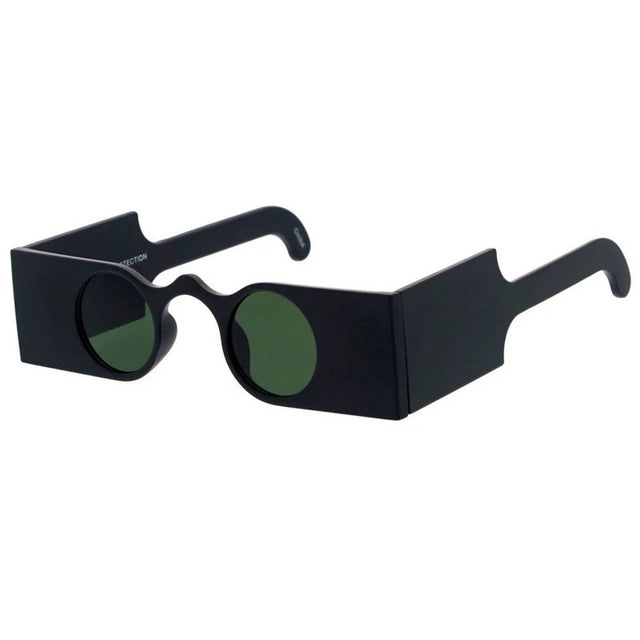 Unisex Plastic Small Rectangular Sunglasses - Assorted