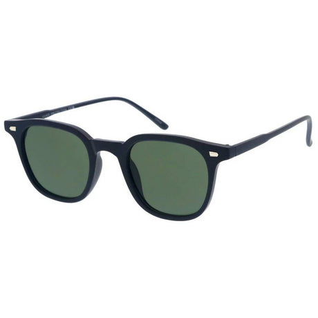 Lunettes de soleil hipster avec monture carrée en plastique moyen - Assorties