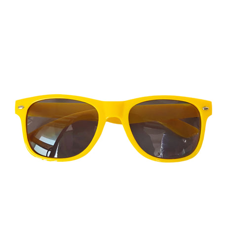 Lunettes rétro des années 80 - couleurs assorties