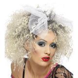 80's Wild Child WIG with bow - ADULT
