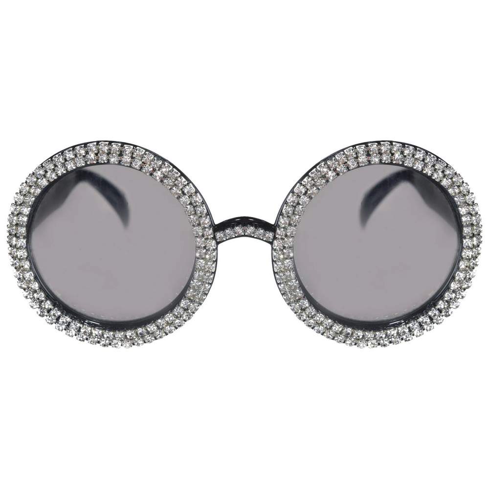 Oversized Crystal Sunglasses