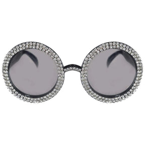 Oversized Crystal Sunglasses