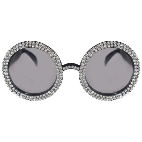 Oversized Crystal Sunglasses