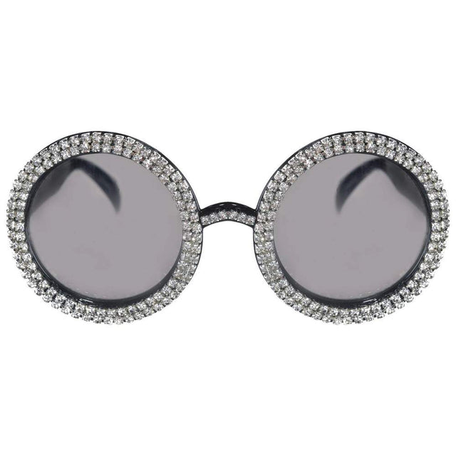 Oversized Crystal Sunglasses