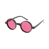 Unisex Plastic Small Round John Lennon Frame w/ Color Lens