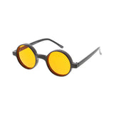 Unisex Plastic Small Round John Lennon Frame w/ Color Lens