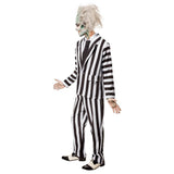 Deluxe BEETLEJUICE Costume side