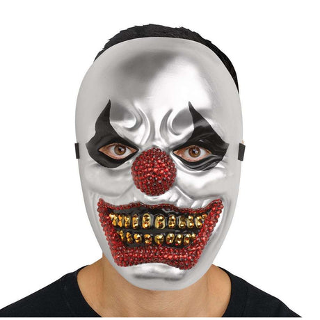 Big Top Bling Clown mask