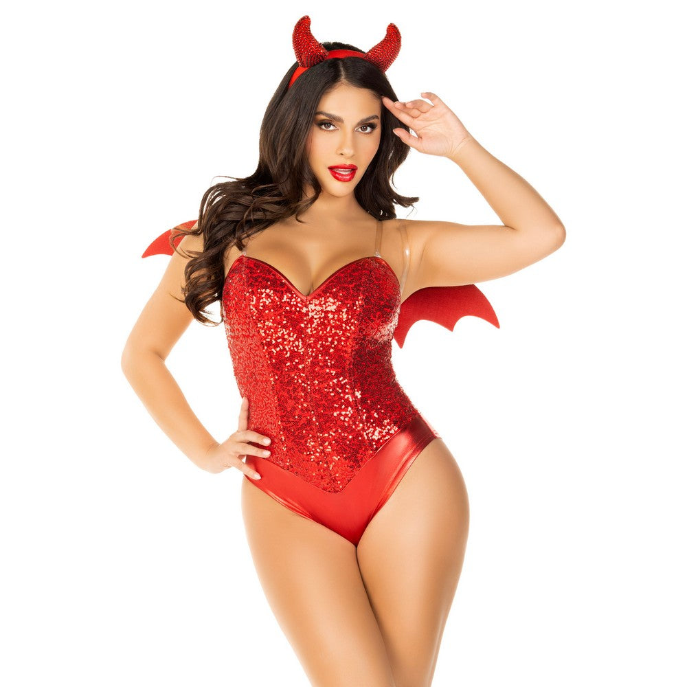 Rhinestone Devil Kit - Red