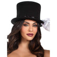 Deluxe Collapsible Top Hat - Black