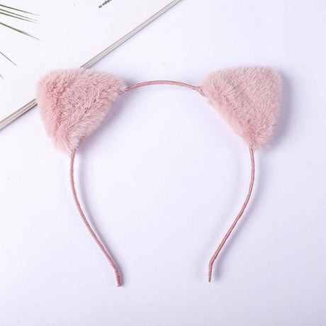 Plush Cat Ears  Fashion Hair Band