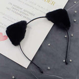 Plush Cat Ears  Fashion Hair Band