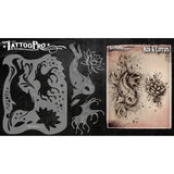 Tattoo Pro Koi & Lotus Stencil - 102
