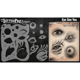 Tattoo Pro Eye See You Stencil - 119