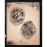 Tattoo Pro Big Cats Stencil - 133