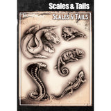 Tattoo Pro Scales & Tails Stencil - 140