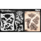 Tattoo Pro Filigree Stencil - 150